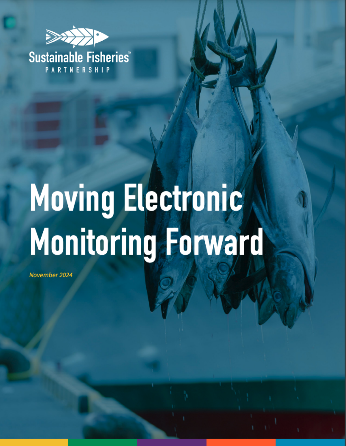 Front cover of the SFP technical report, Moving Electronic Monitoring Forward